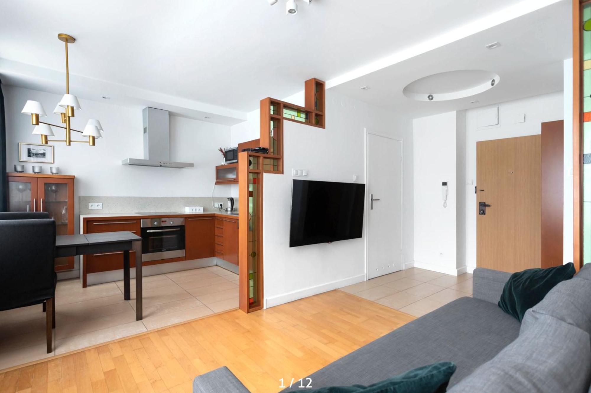 ワルシャワSpacious Quiet Apt Close To The Belvedere Palaceアパートメント エクステリア 写真