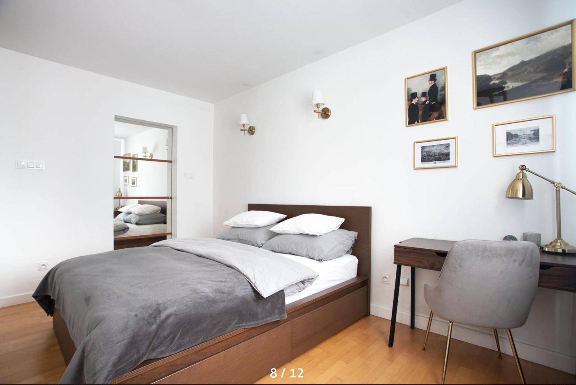 ワルシャワSpacious Quiet Apt Close To The Belvedere Palaceアパートメント エクステリア 写真