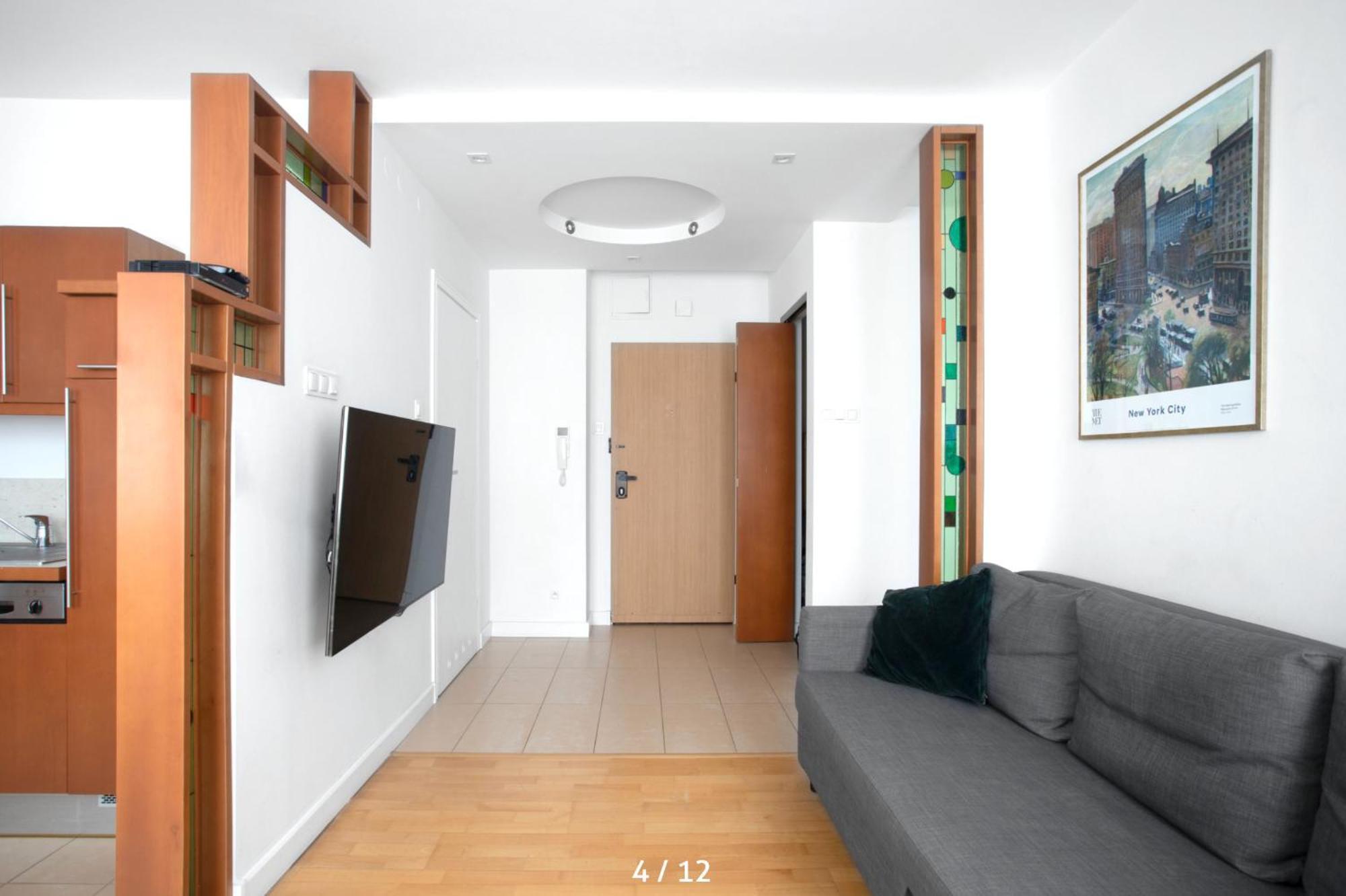 ワルシャワSpacious Quiet Apt Close To The Belvedere Palaceアパートメント エクステリア 写真